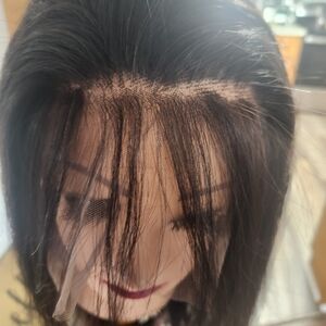 24 Inch 360 Lace Frontal Remy Blend Wig